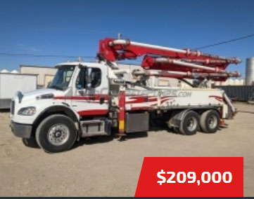 Alliance Ad Used Concrete Pumps
