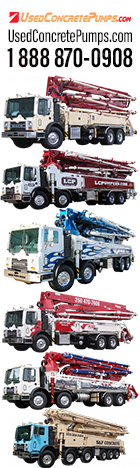 Alliance Used Concrete Pumps
