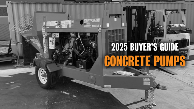 Buyer’s Guide: Concrete Pumps