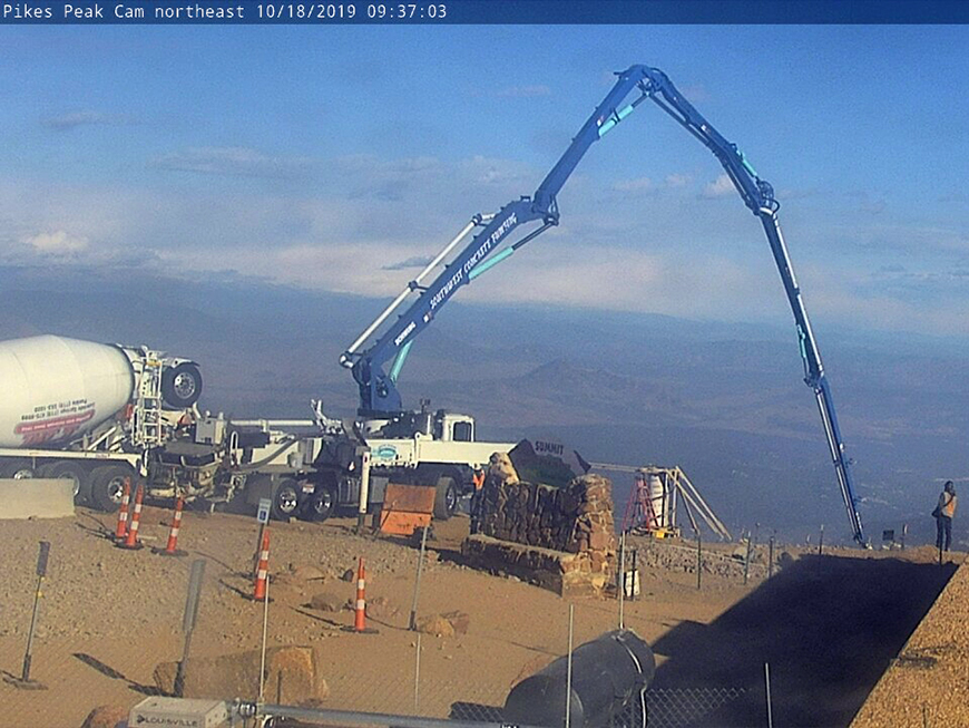 Case Study: Pumping Concrete on Pikes Peak